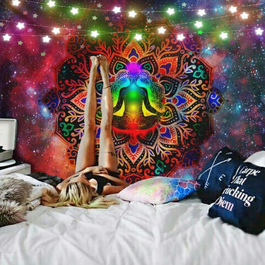 Chakra x Mandala x Universe Wall Hanging Tapestry-Your Soul Place